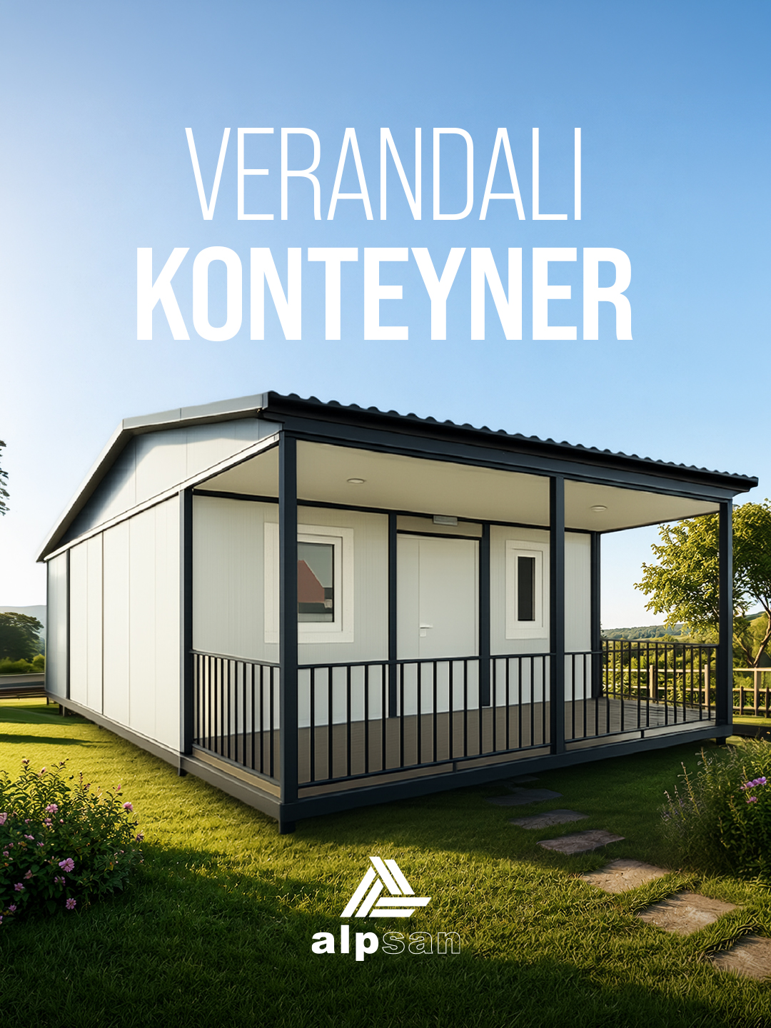 Alpsan Konteyner Cozumlerimiz Kapak Verandali Konteyner