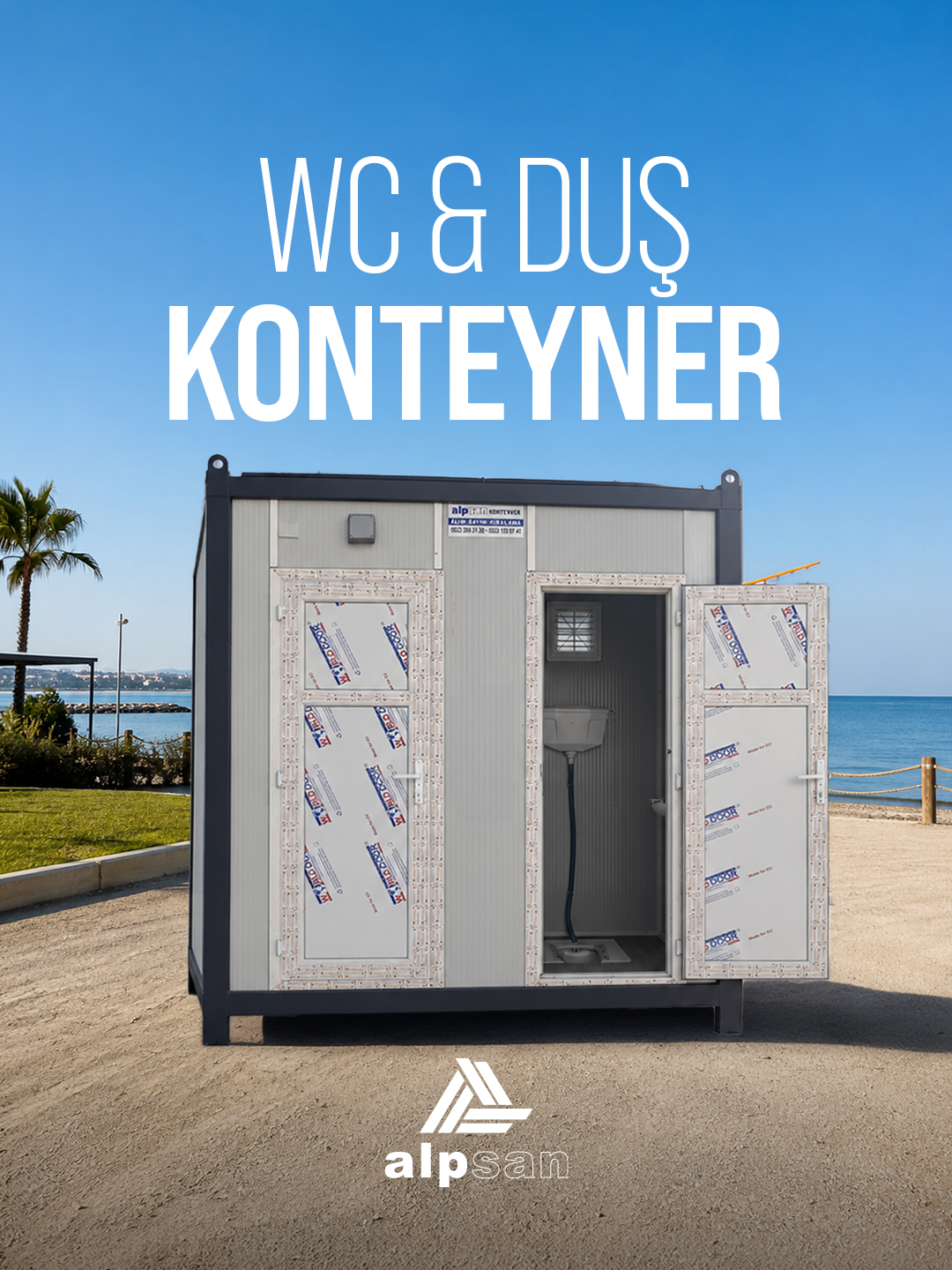 Alpsan Konteyner Cozumlerimiz WC Dus Konteyner